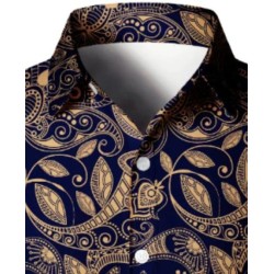 Blue Patterned shirt