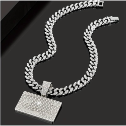 VISA Card Necklace Pendant