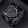 Black Pointer Quartz Watch